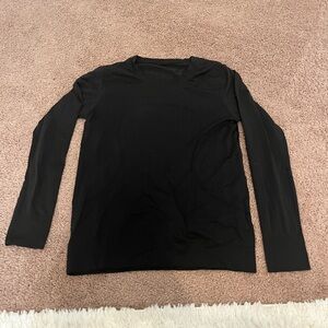 Lululemon black, long sleeve swiftly tech